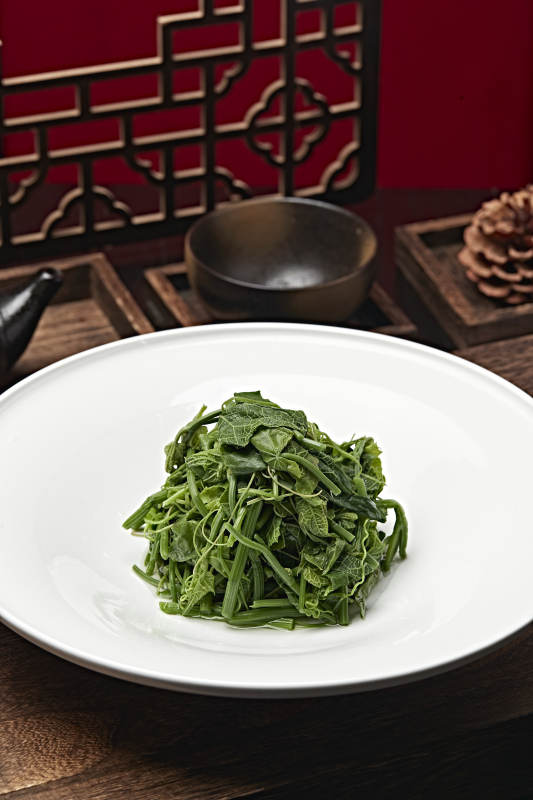 凉拌盐水蕨菜图片