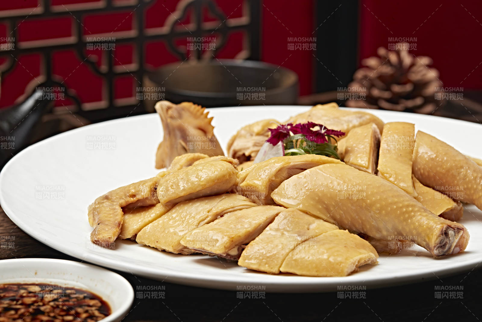 和牛碎内酯豆腐蒸水蛋图片