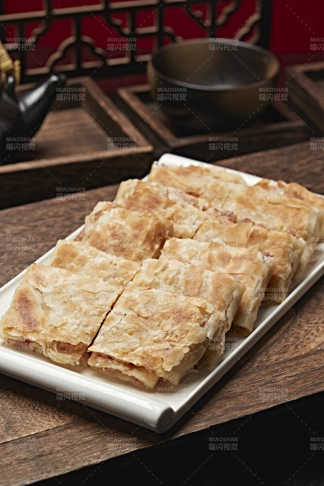 香河双层脆皮牛肉烙饼图片