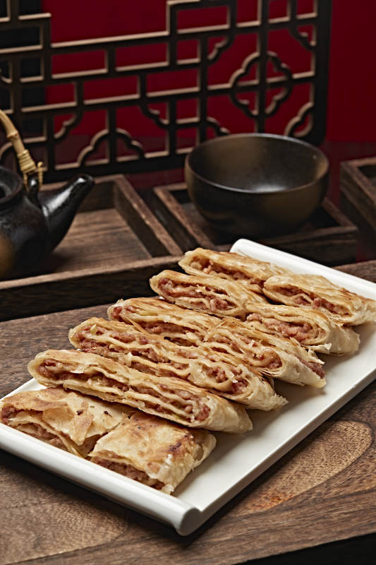 香河双层脆皮牛肉烙饼图片