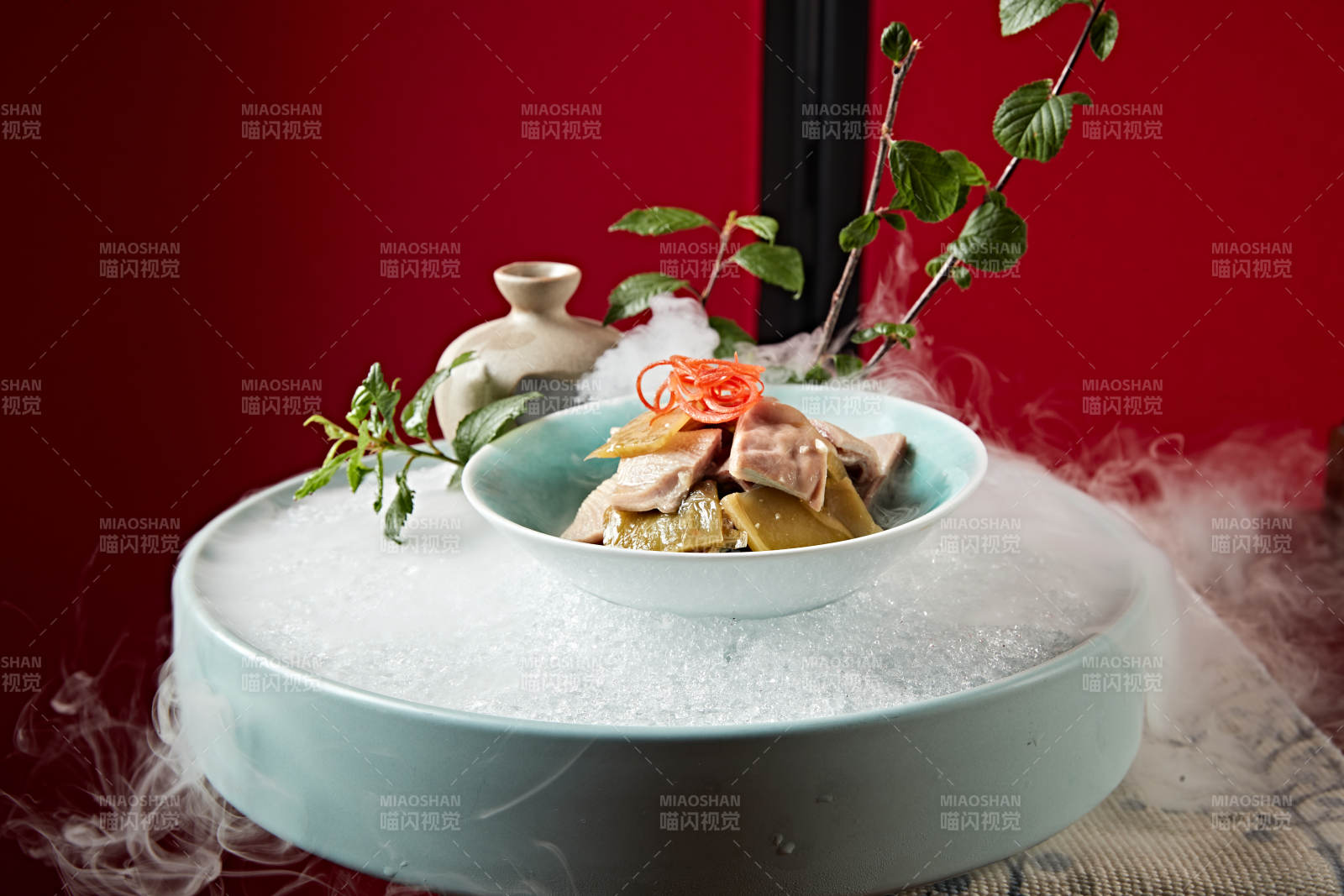 腌酸雪菜配猪肚片图片