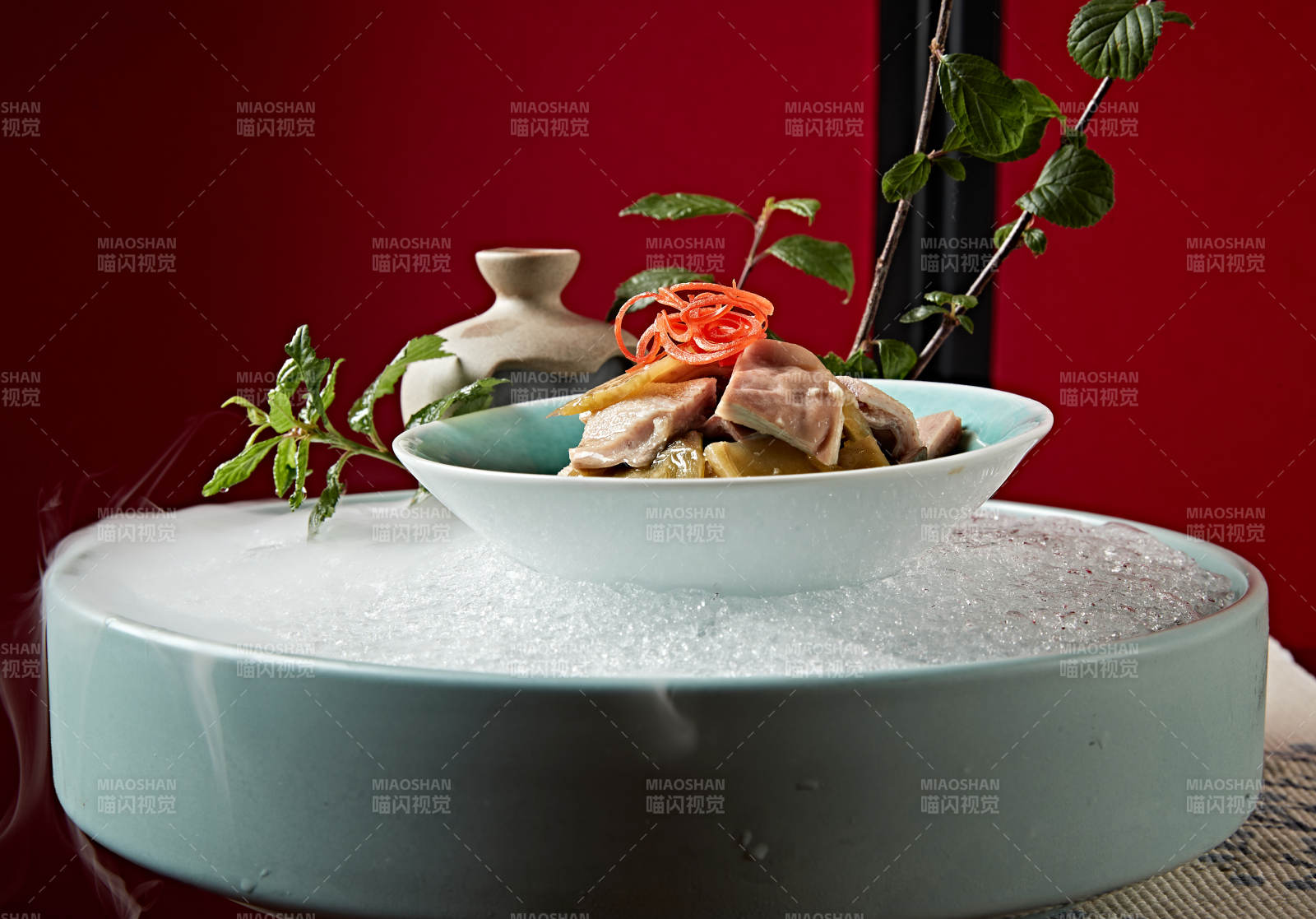 腌酸雪菜配猪肚片图片