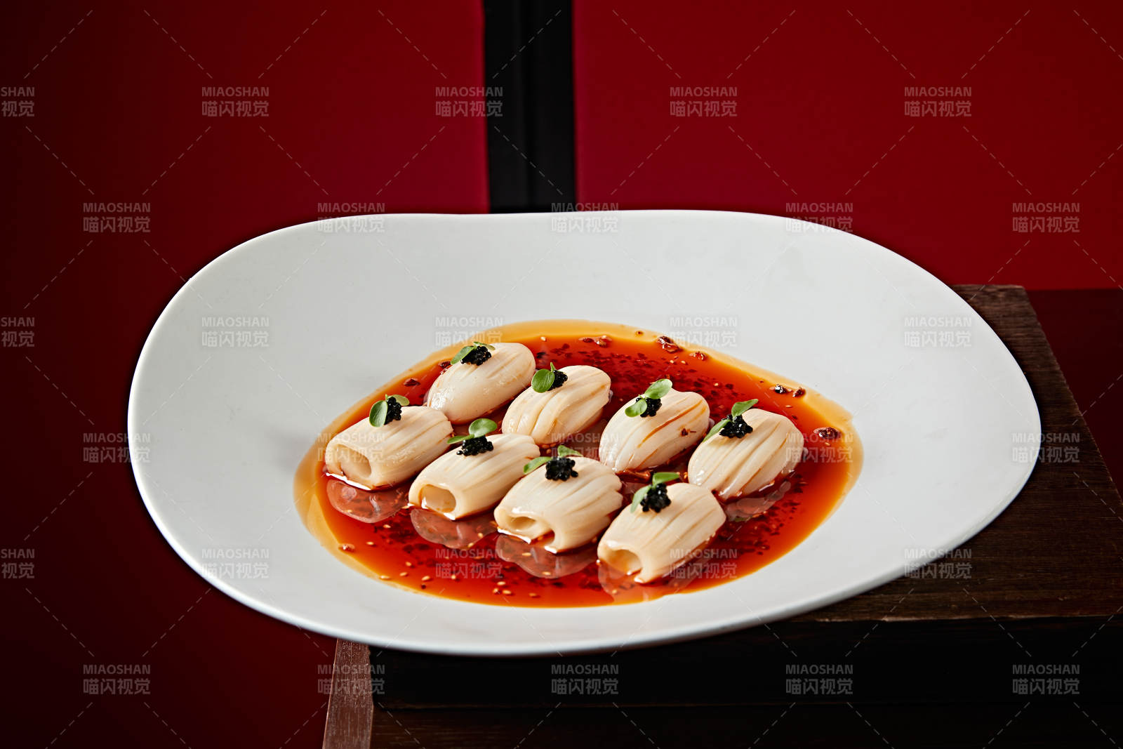 红油香辣小墨鱼身图片