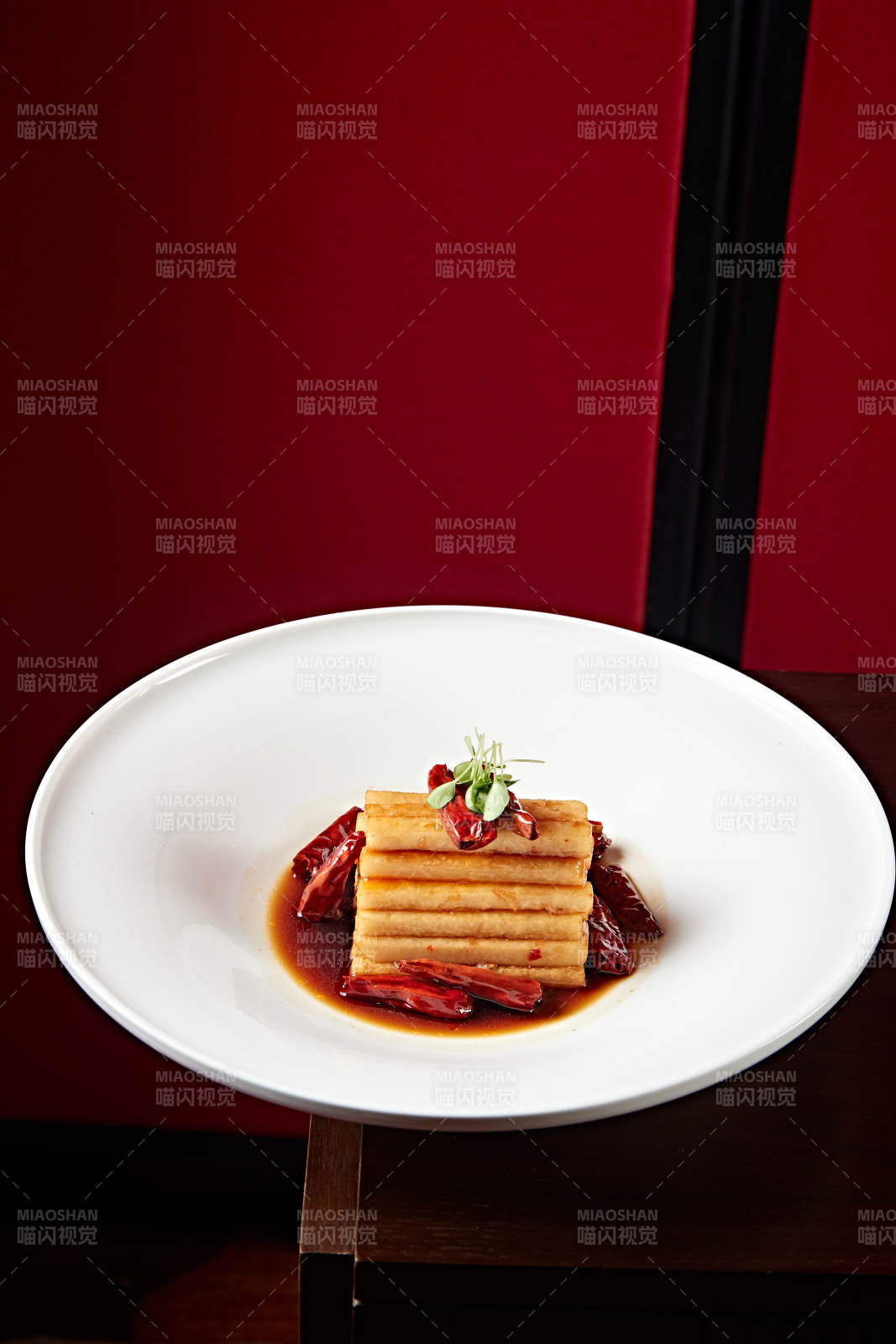 浇汁甜辣凉薯条豆薯图片