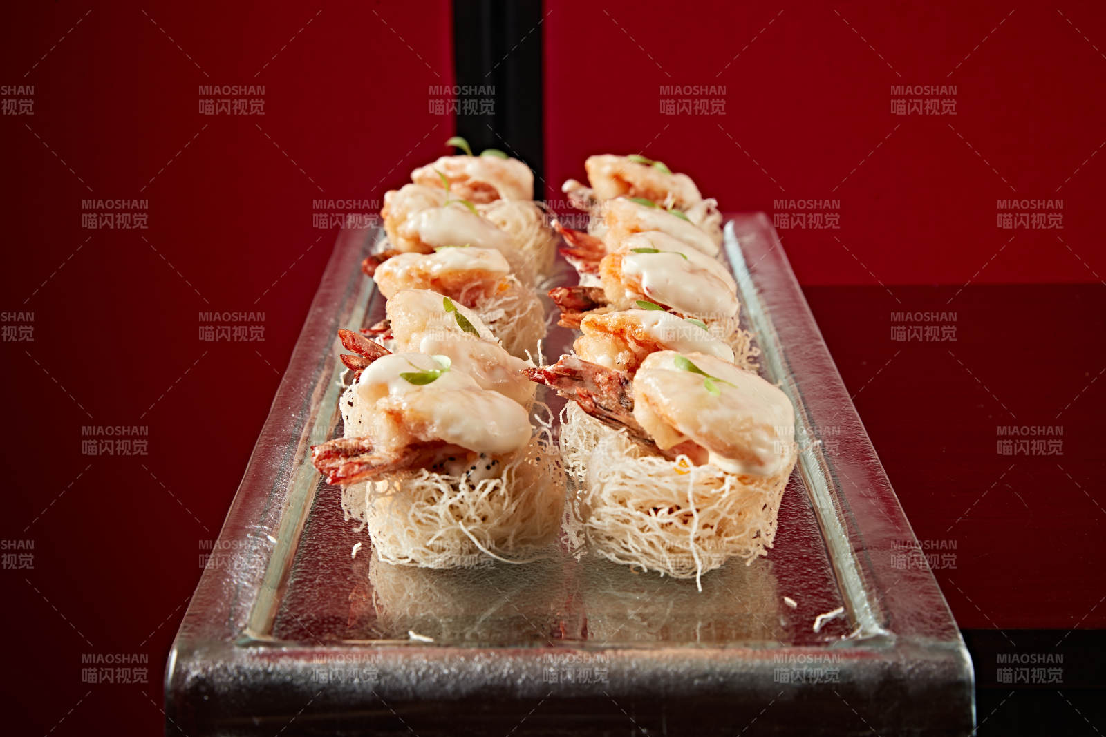 金丝起司大虾球图片