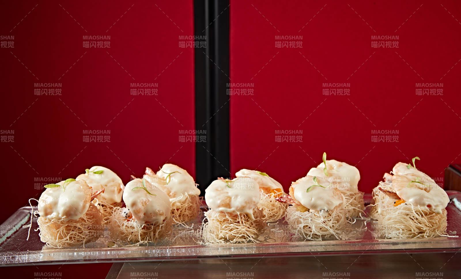 金丝起司大虾球图片