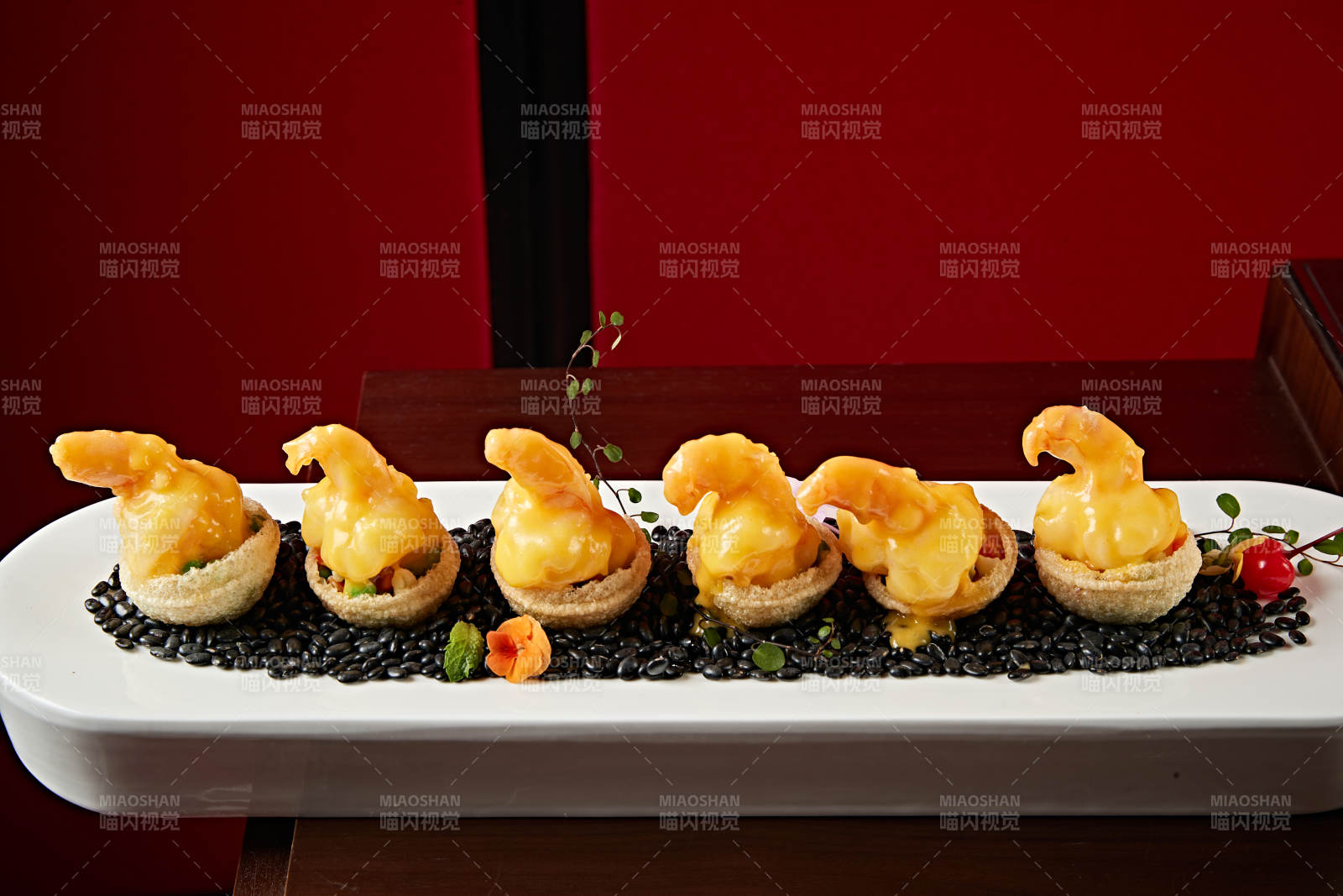 金盏起司大虾球图片