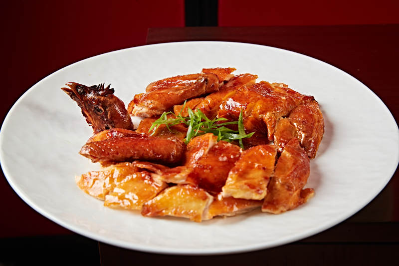 港式脆皮鸡图片