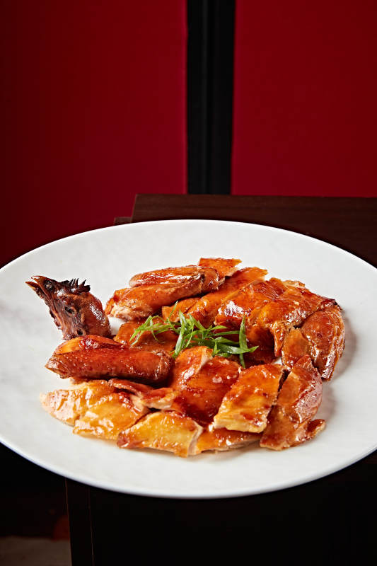 港式脆皮鸡图片