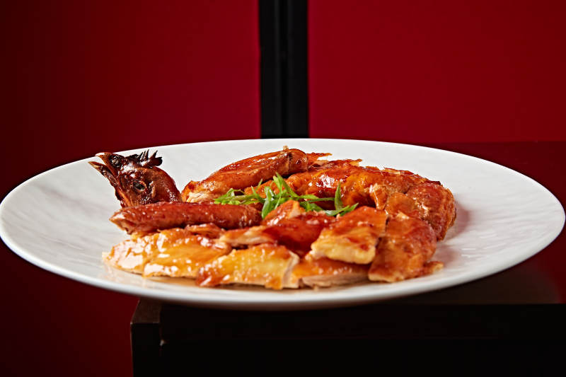 港式脆皮鸡图片