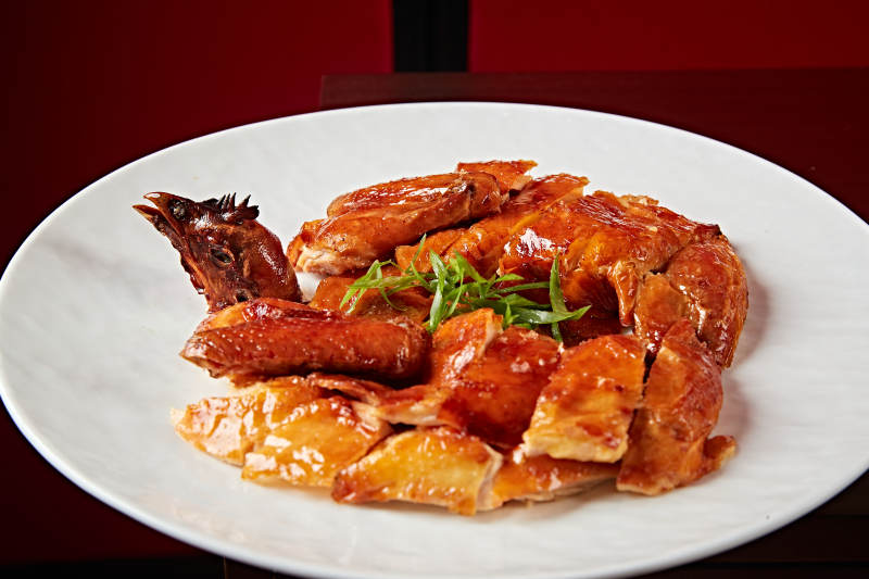 港式脆皮鸡图片