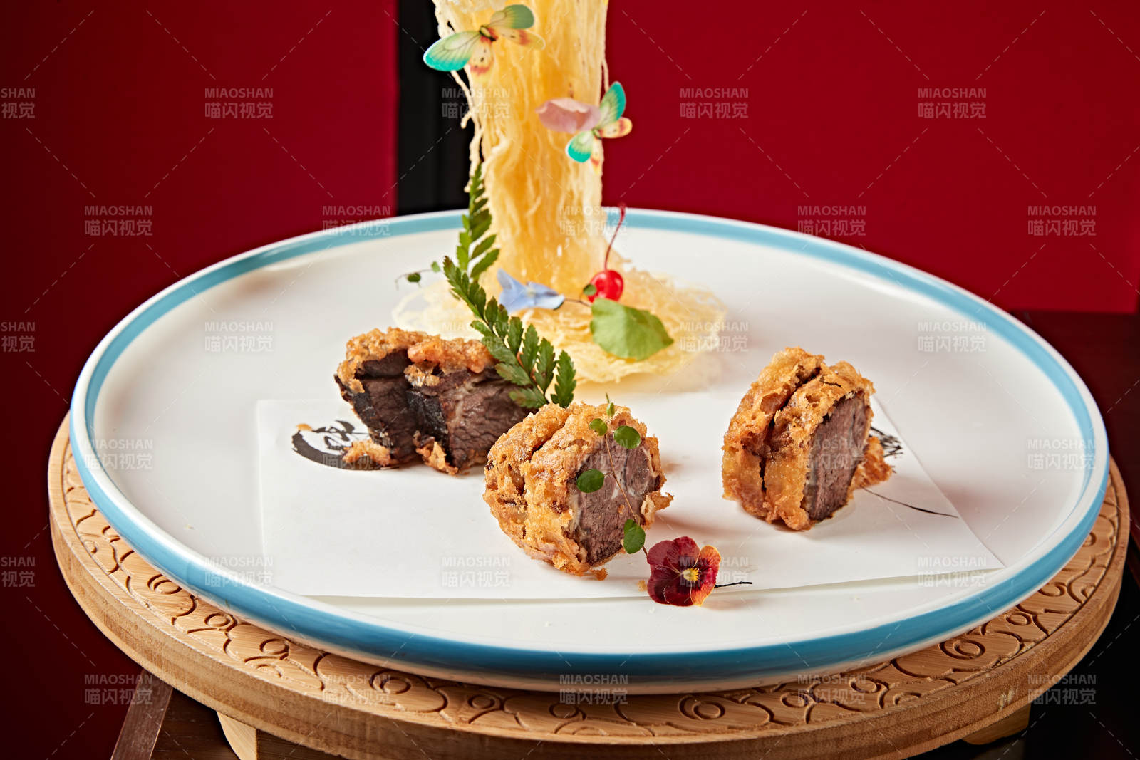 中式惠林顿牛排图片