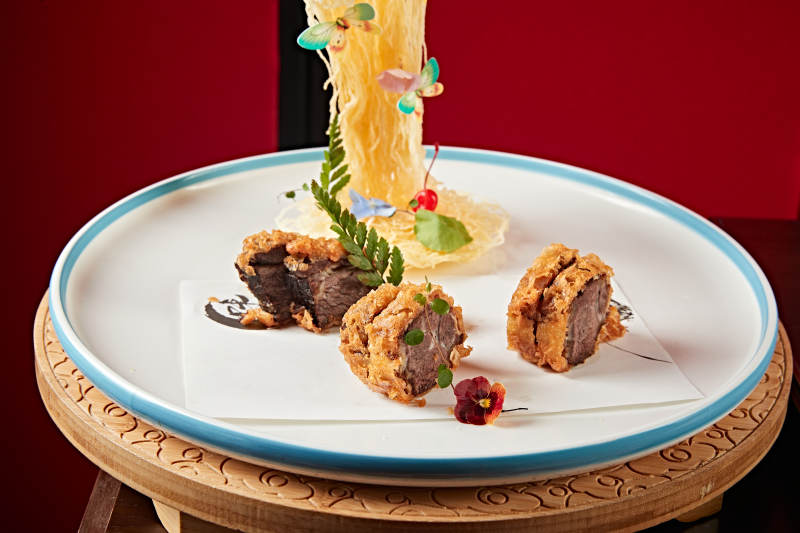 中式惠林顿牛排图片