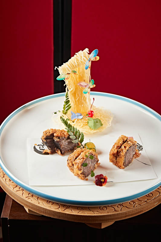 中式惠林顿牛排图片