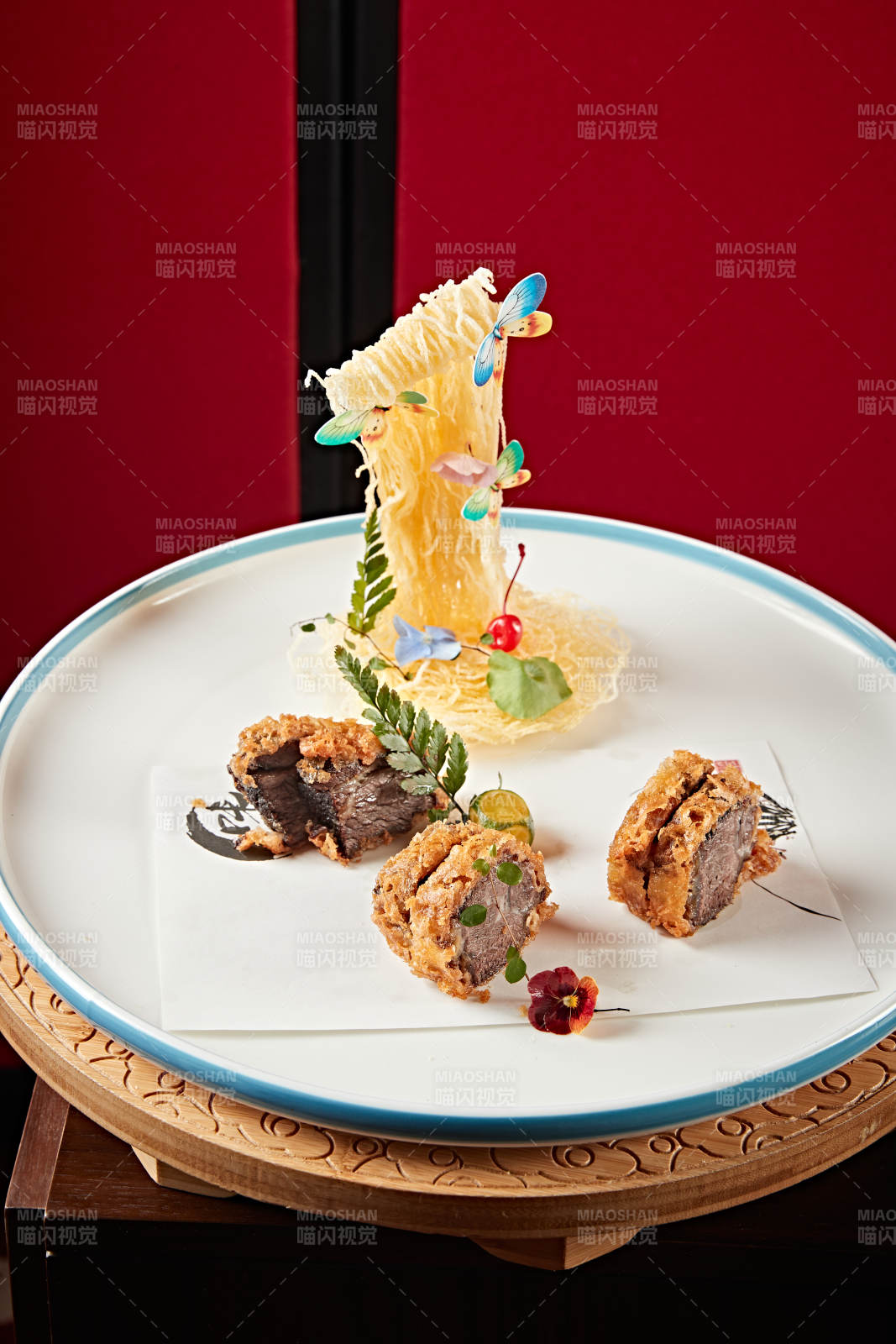 中式惠林顿牛排图片