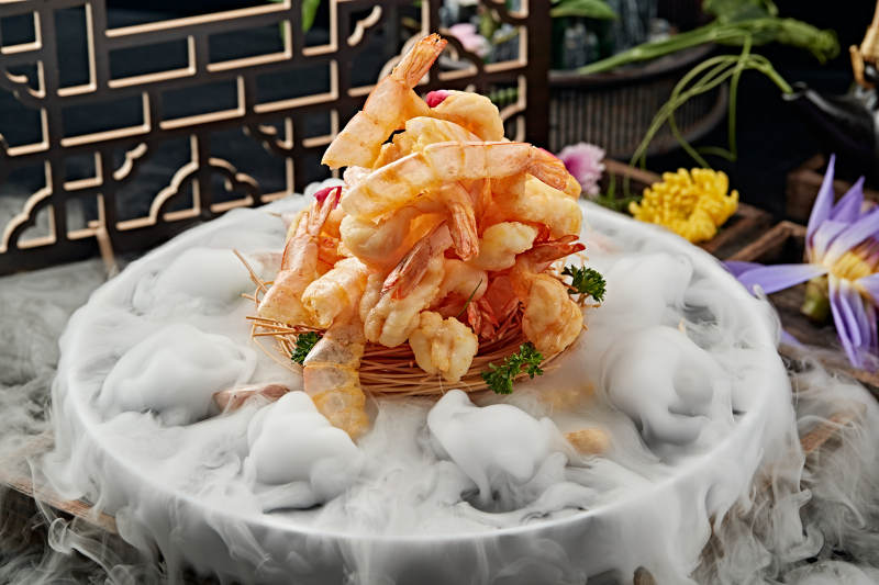 干炸香酥深海大虾图片