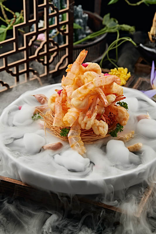 干炸香酥深海大虾图片