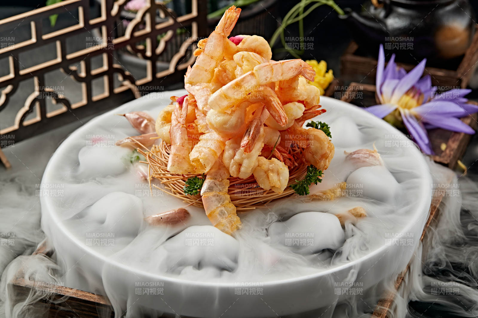 干炸香酥深海大虾图片