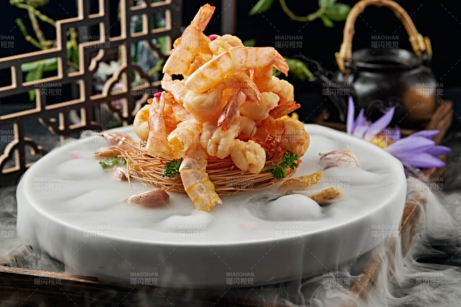 干炸香酥深海大虾图片