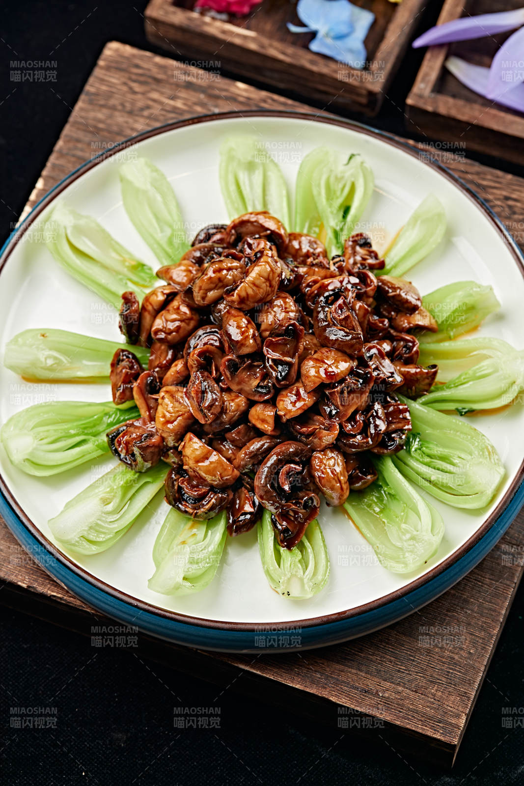 酱烧张家口口蘑图片