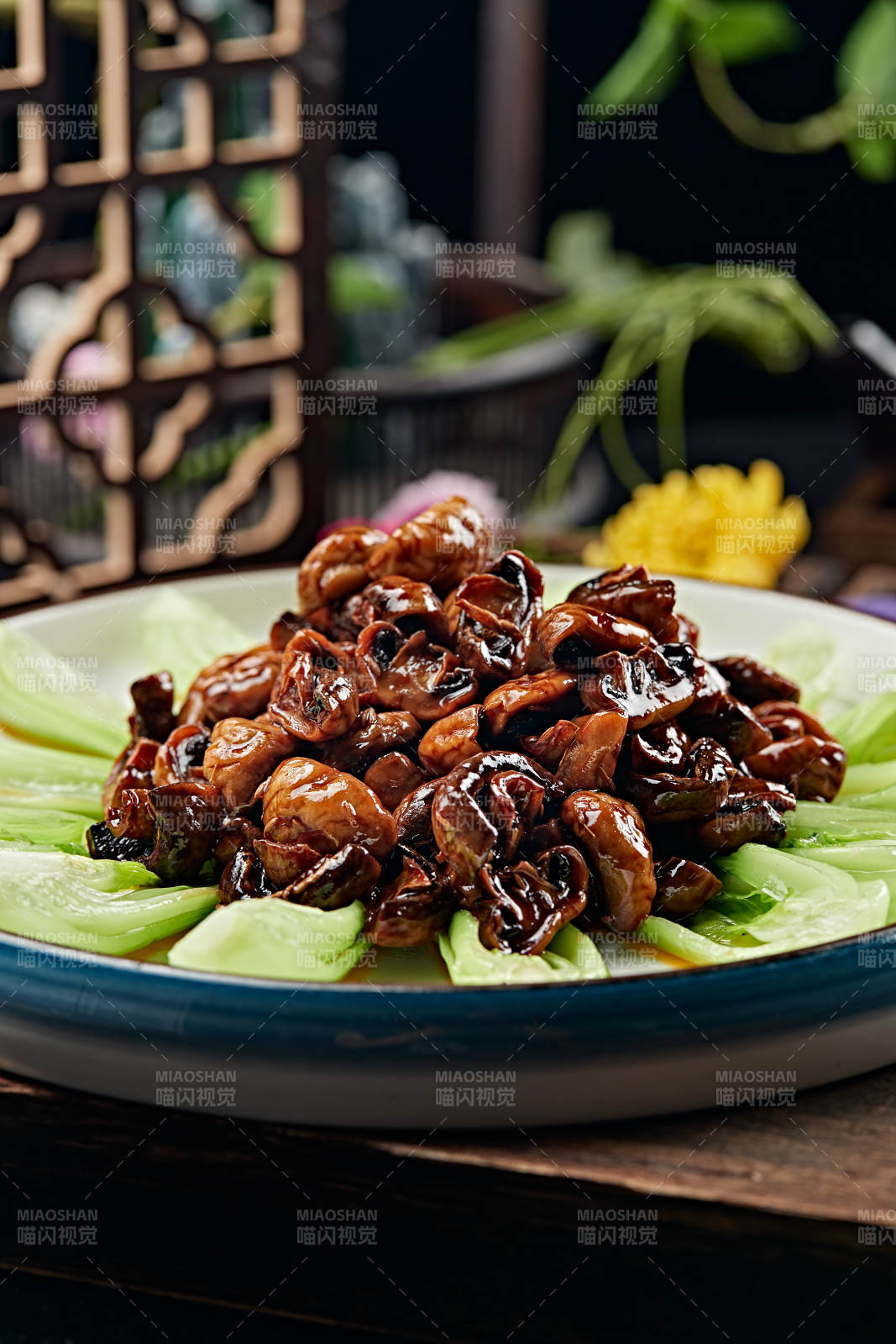 酱烧张家口口蘑图片