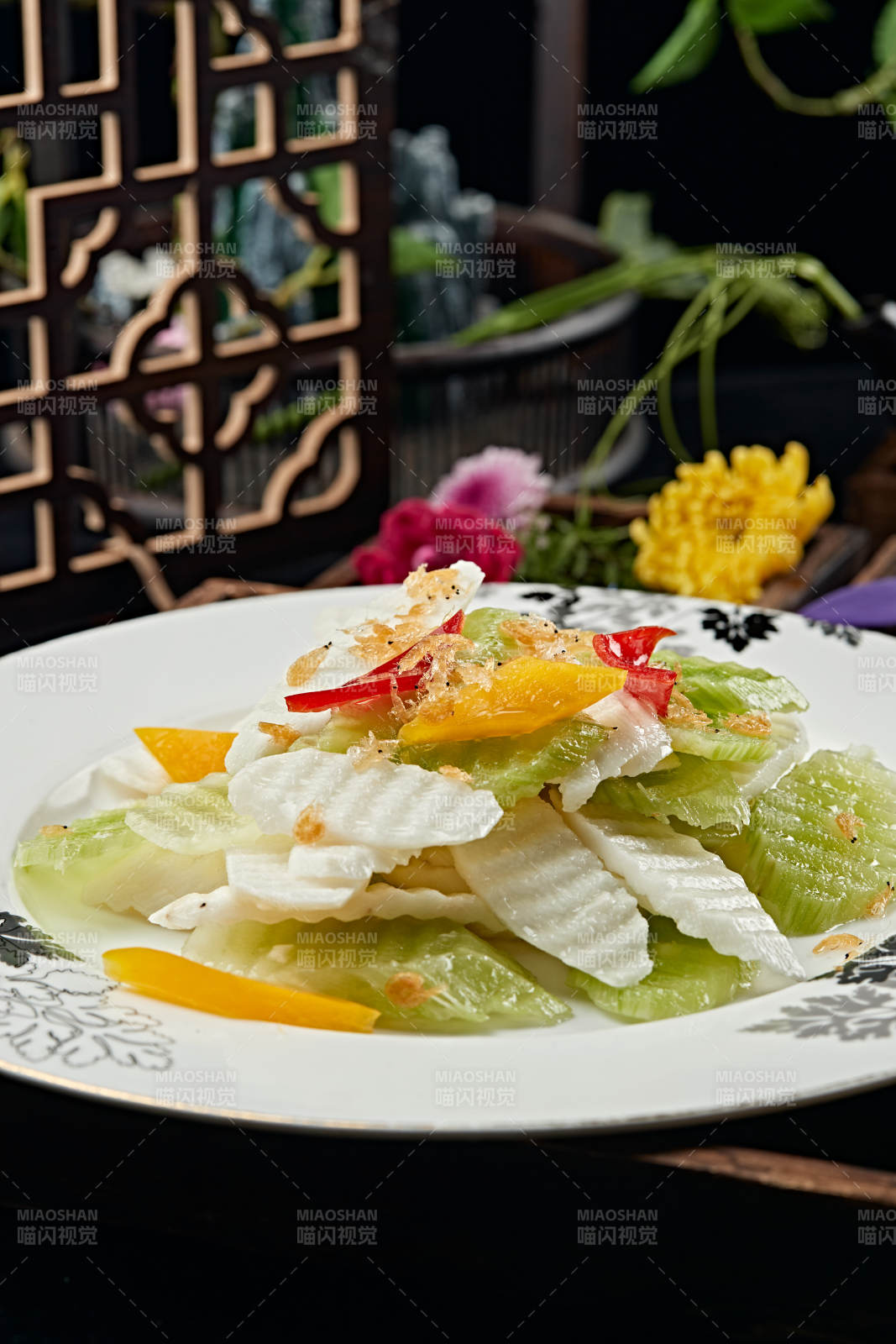 海米粤式素合炒图片