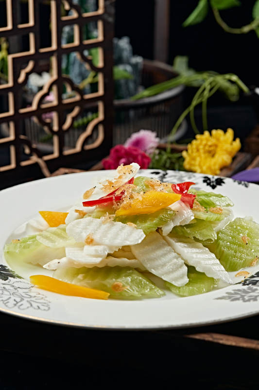 海米粤式素合炒图片