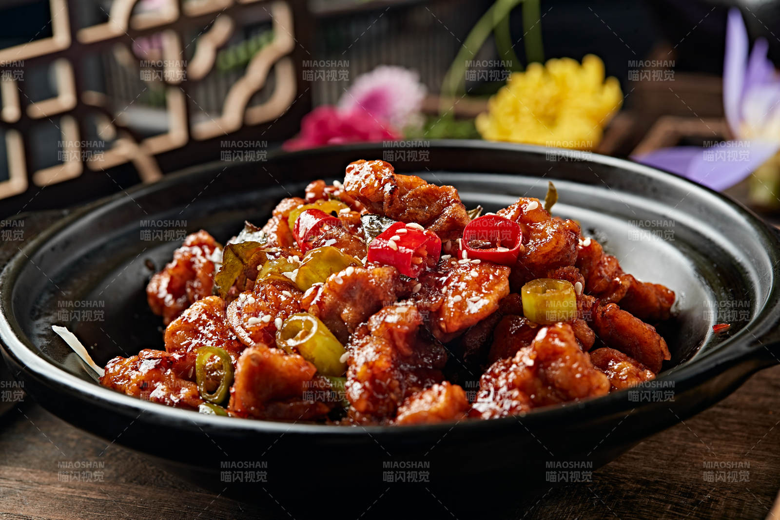 砂锅台湾三杯鸡图片