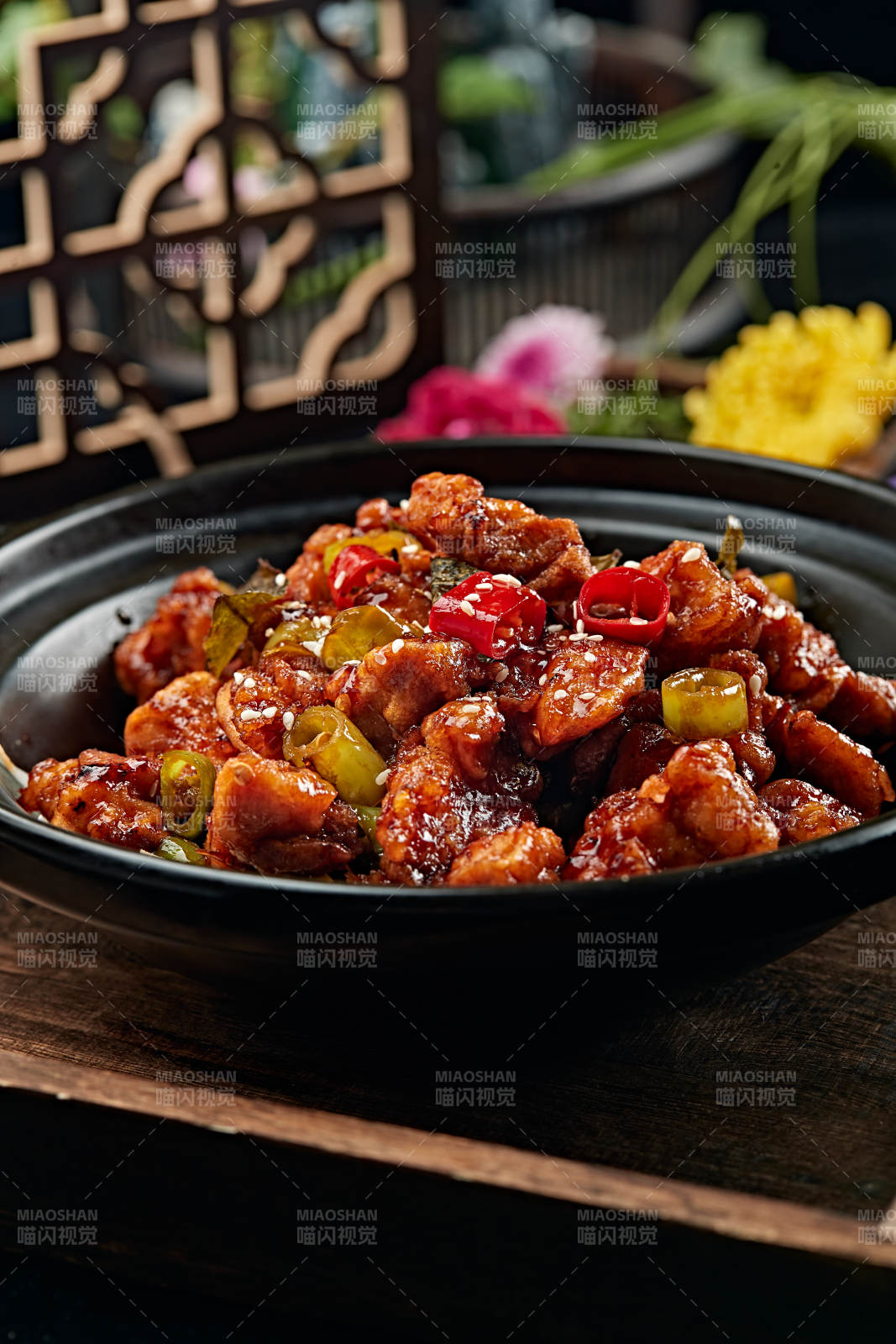 砂锅台湾三杯鸡图片