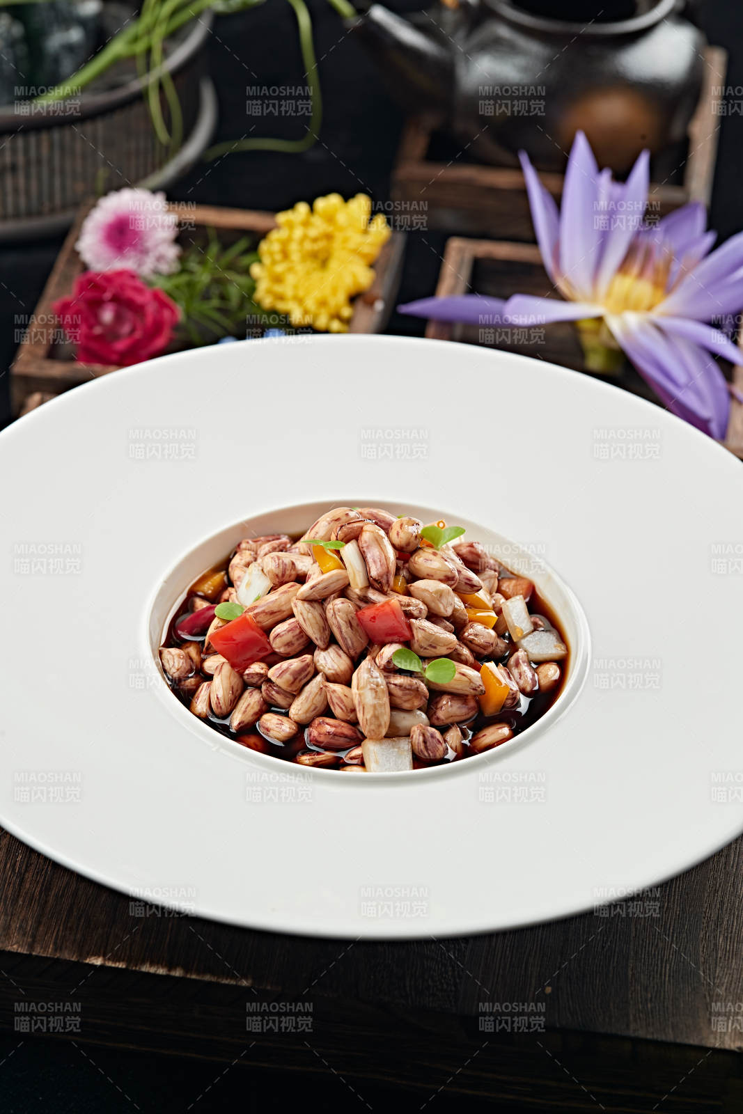 卤水老醋七彩花生图片