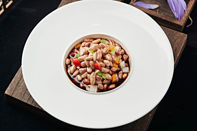 卤水老醋七彩花生图片