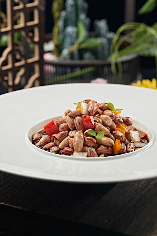 卤水老醋七彩花生图片