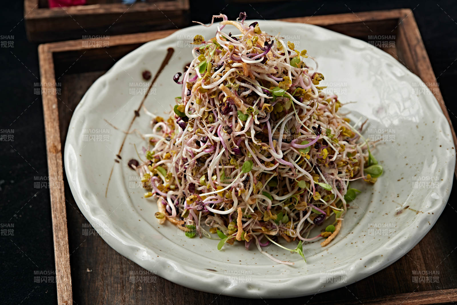 巧拌萝卜苗图片