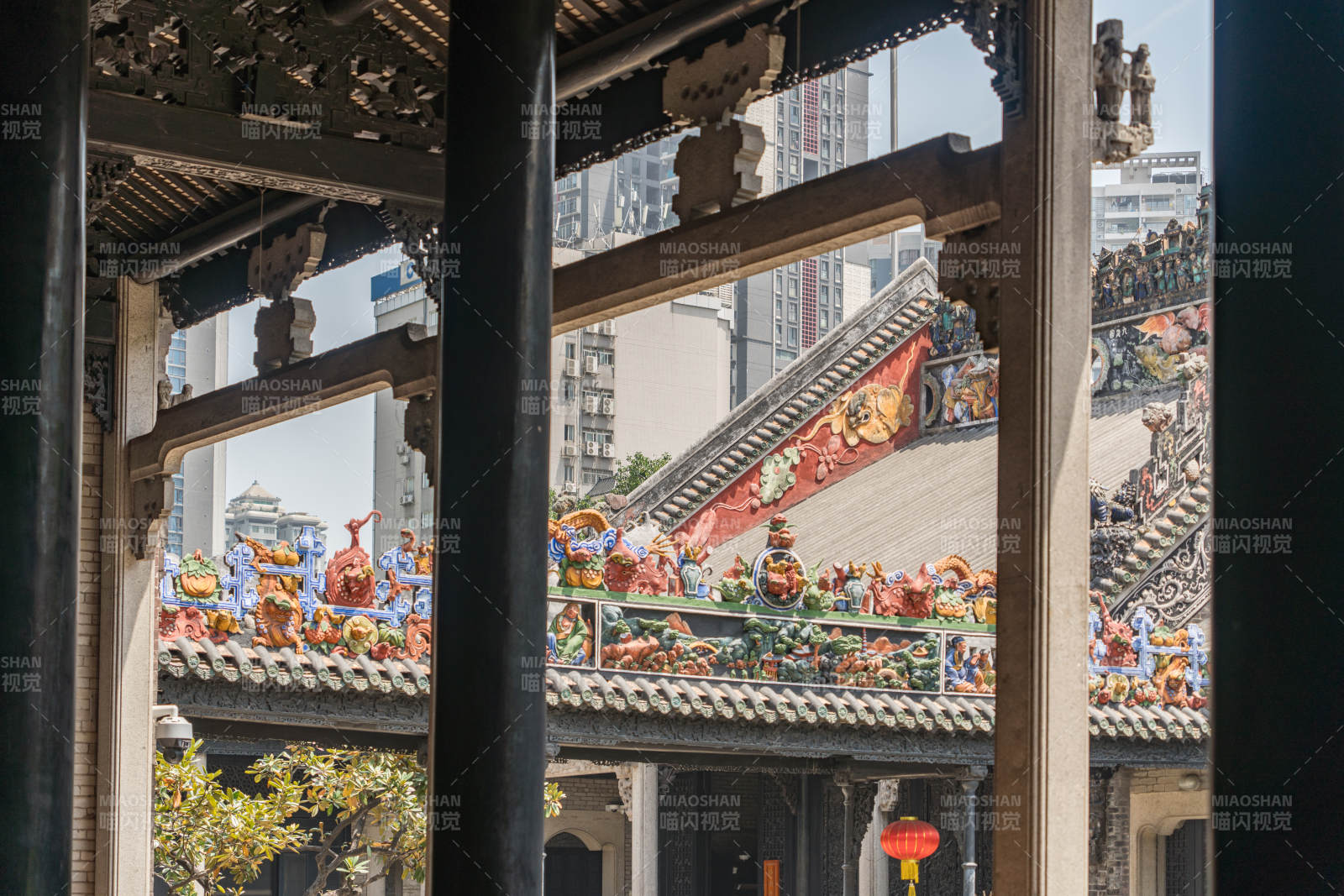 岭南传统建筑广州陈家祠图片