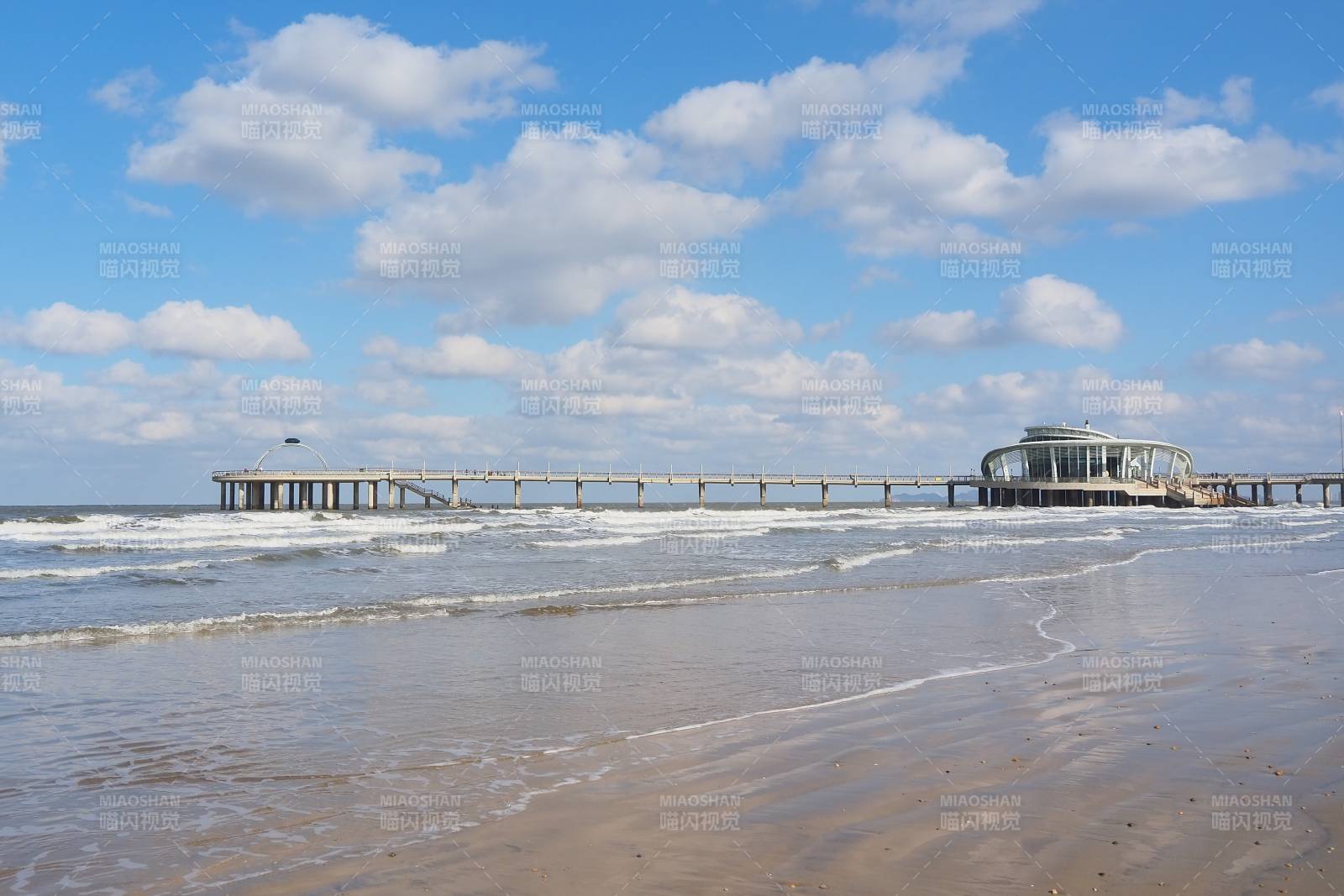 烟台天马栈桥图片