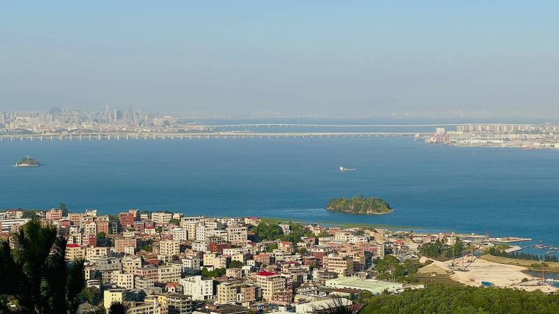 厦门海滨城市风光图片
