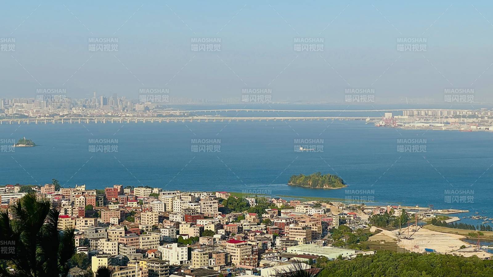 厦门海滨城市风光图片