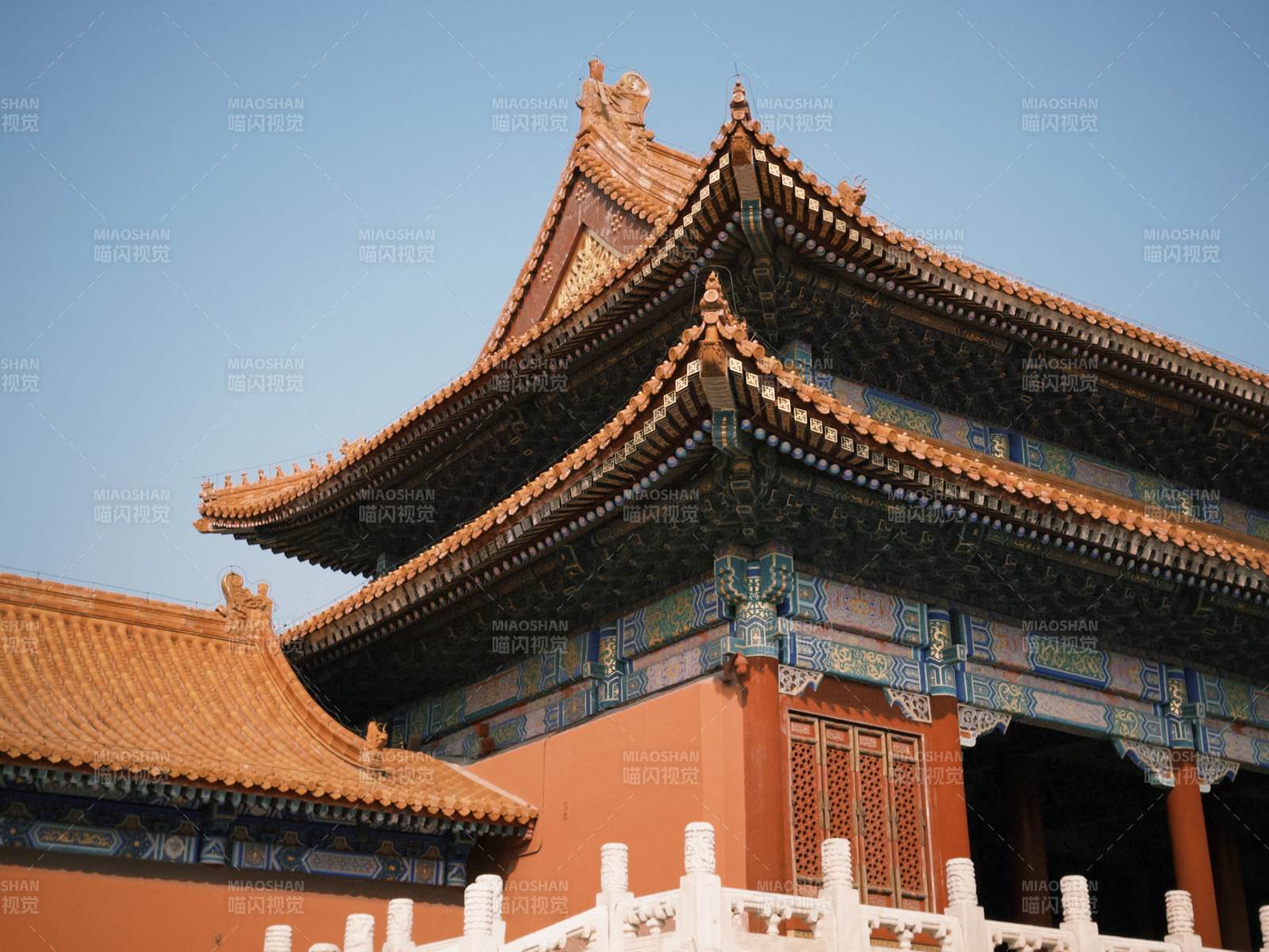 故宫飞檐翘角图片