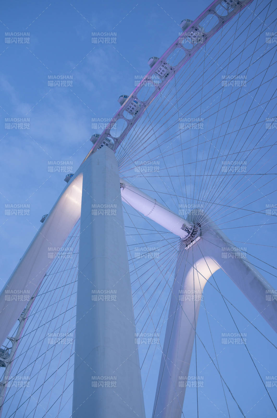 摩天轮仰视图图片
