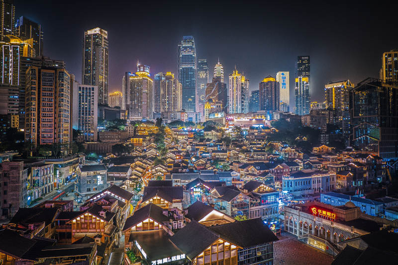 重庆十八梯传统风貌区图片