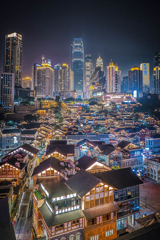 重庆十八梯传统风貌区图片