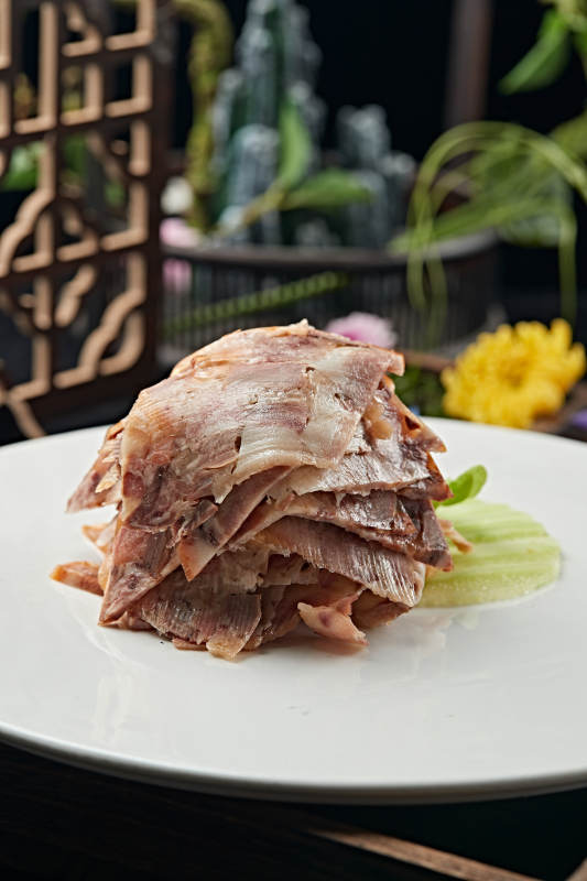 凉菜切片柴沟堡熏肉熏肘花图片