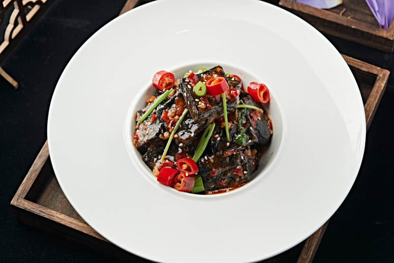 油炸长沙臭豆腐图片