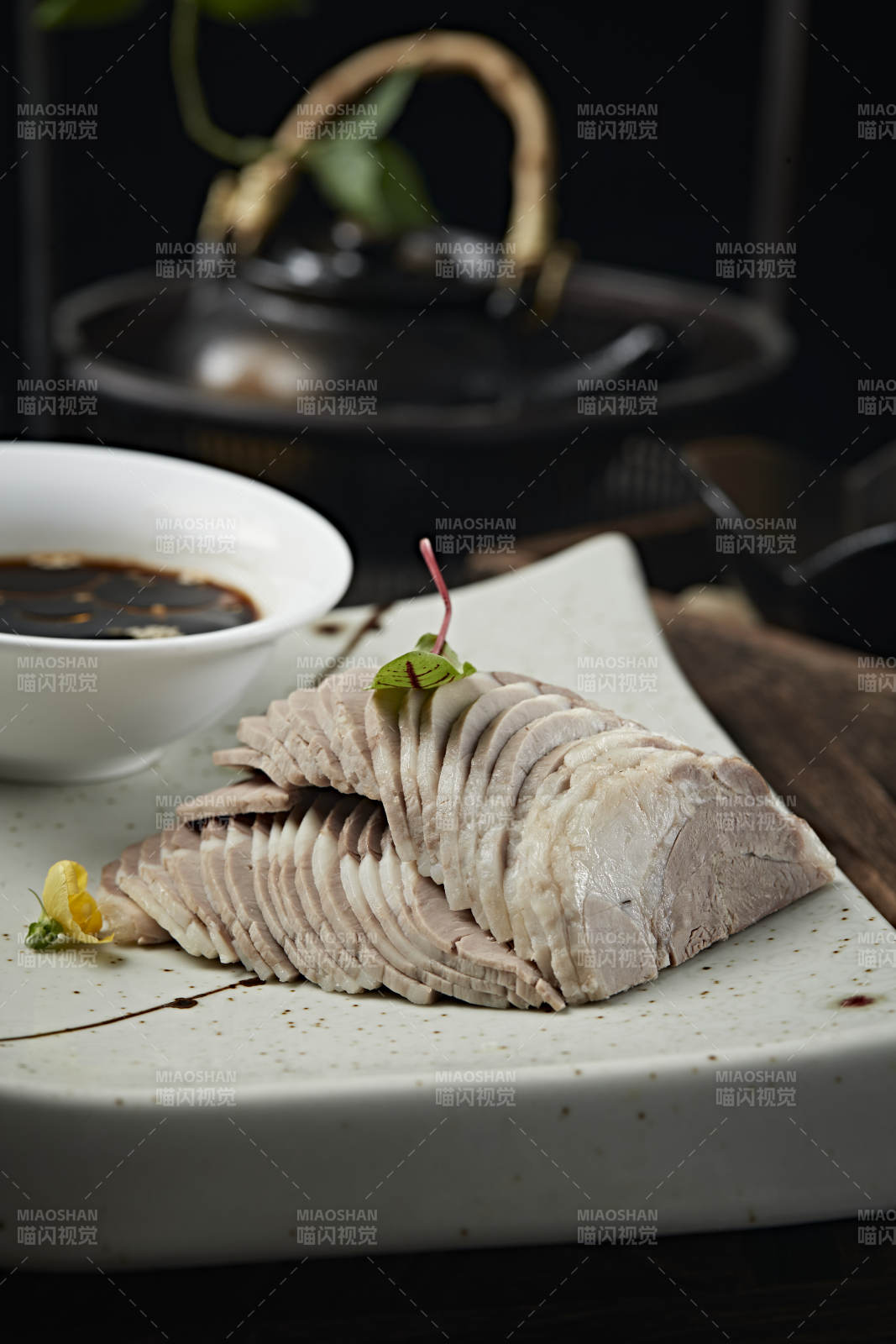 蘸汁清水羊肉图片