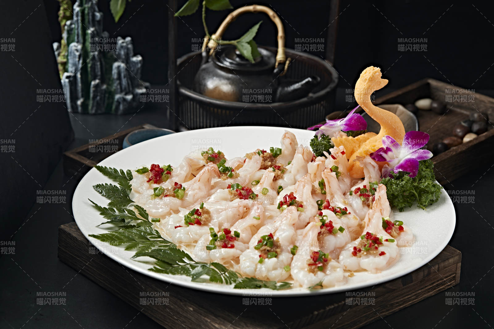 蒜蓉粉丝蒸大虾图片