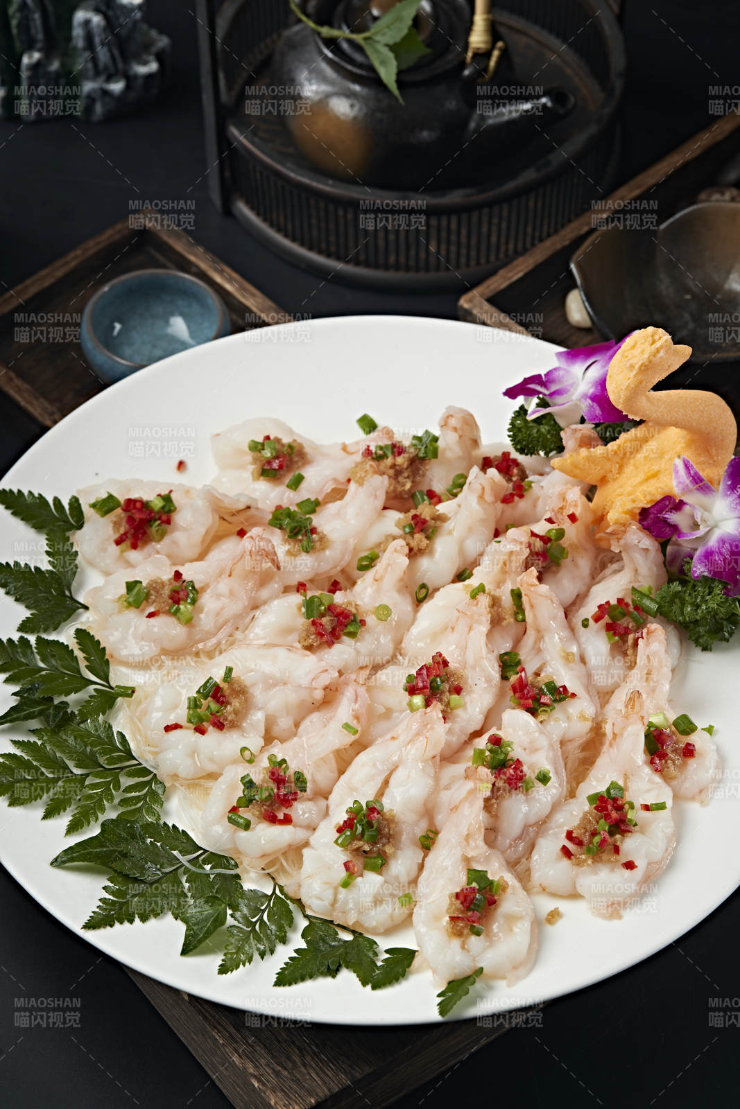 蒜蓉粉丝蒸大虾图片