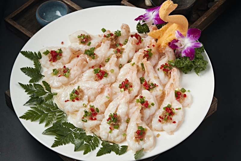 蒜蓉粉丝蒸大虾图片