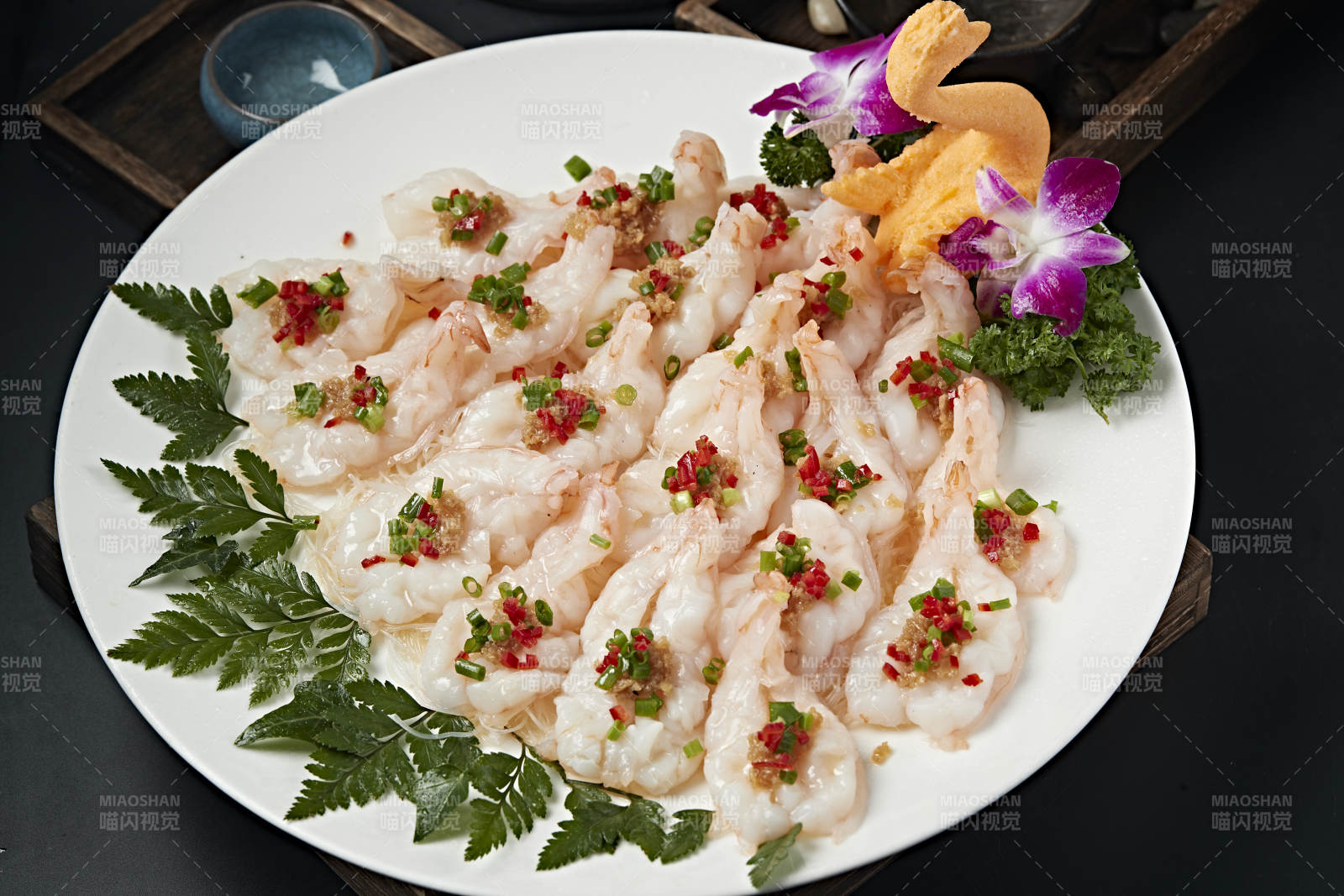 蒜蓉粉丝蒸大虾图片