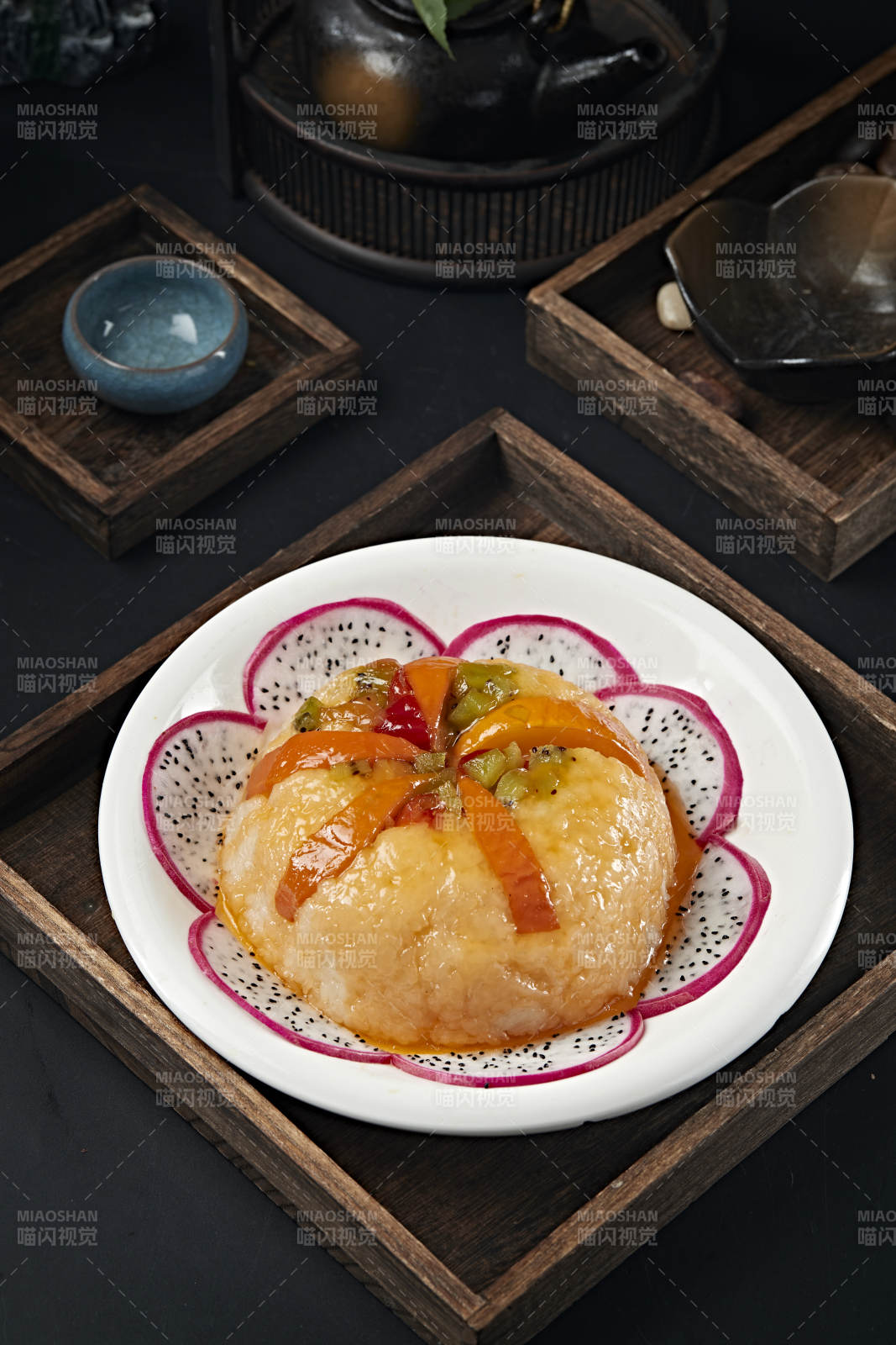 香蒸南瓜水果八宝糯米饭图片