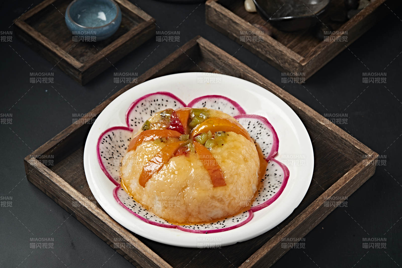 香蒸南瓜水果八宝糯米饭图片